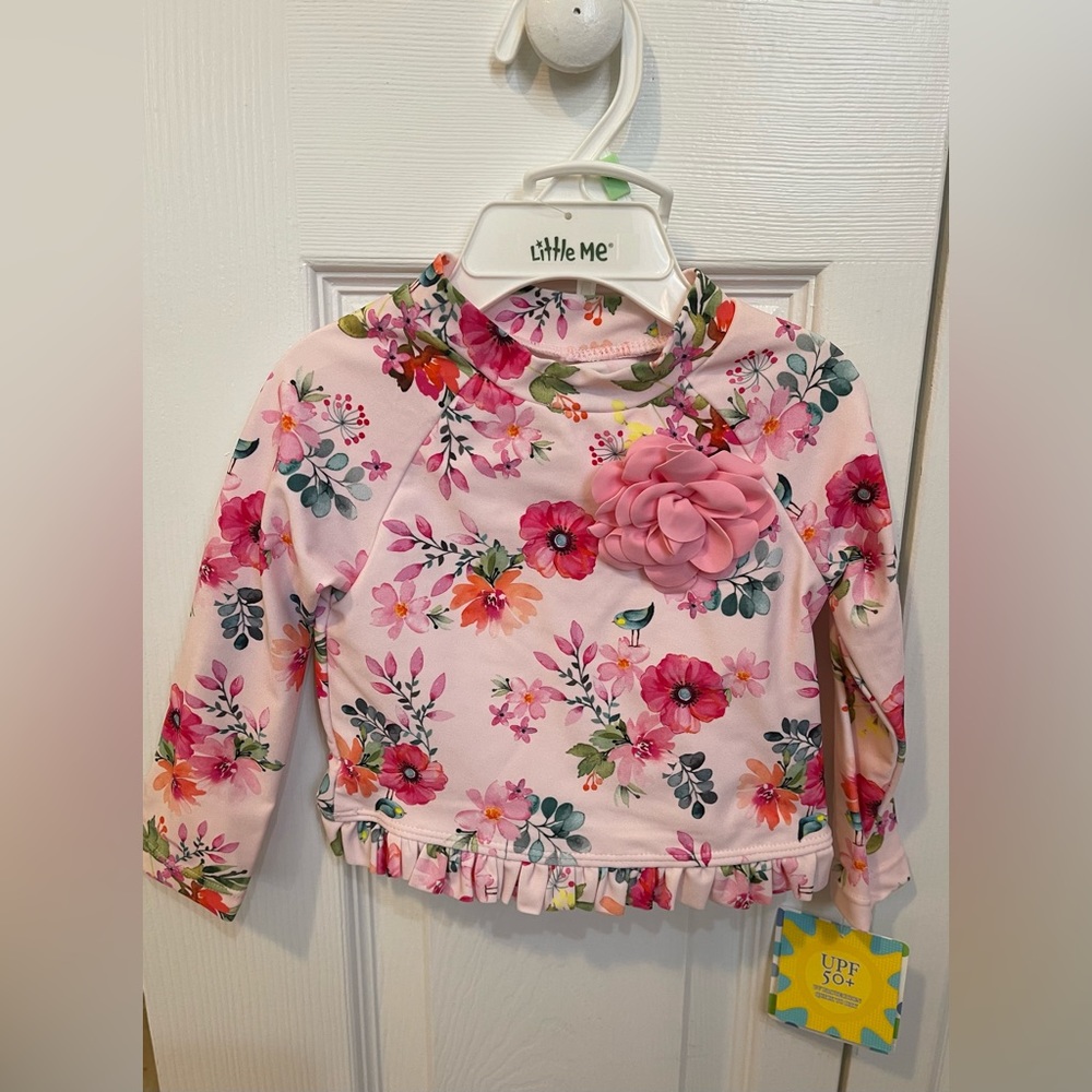 Little Me Two Piece Baby Girl Bathing Suite